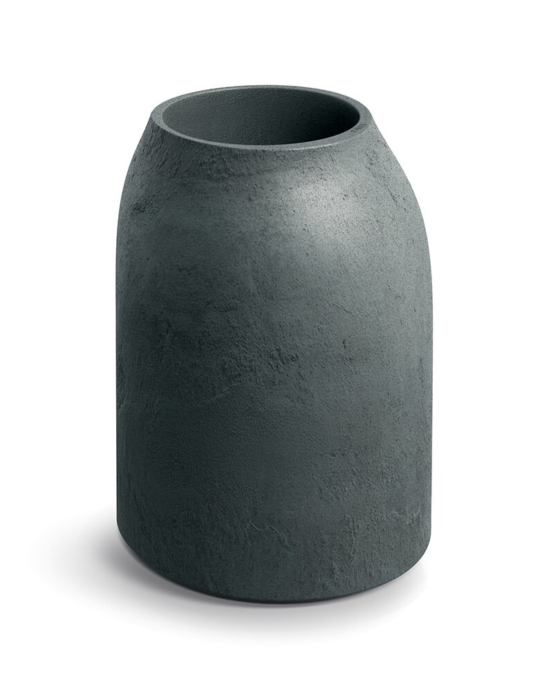 Plastový květináč EPOCCOS BOLDOS 48 cm grafitově šedý