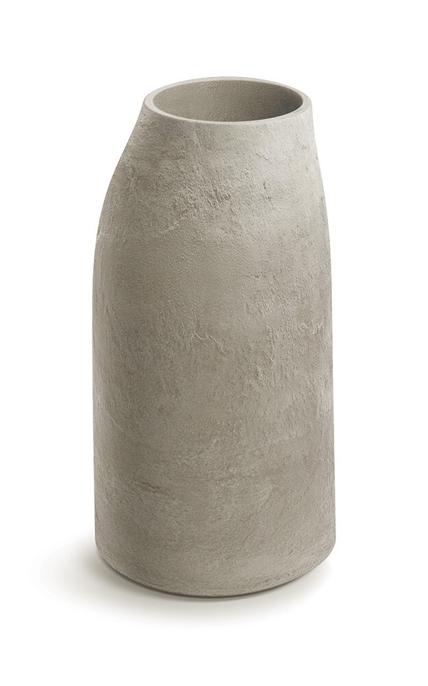 Plastový květináč EPOCCOS MIDLOS 38 cm pískovcový