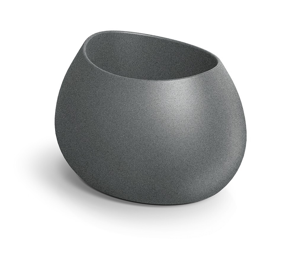 Plastový květináč EVOLIO 60 cm granitově šedý