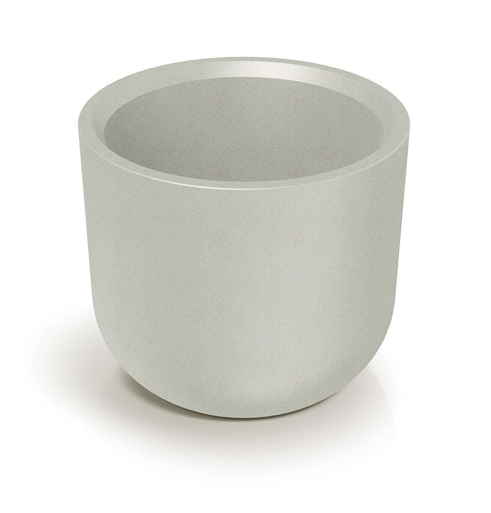 Plastový květináč MOLTAS ROUND HIGH 60 cm pískový