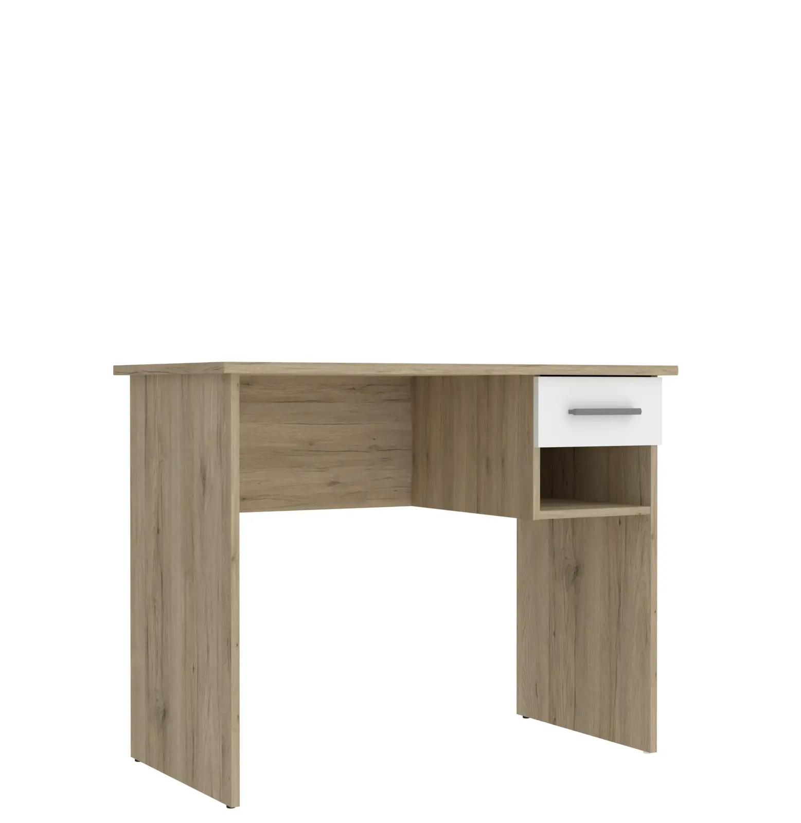 Psací stůl Sety 100 cm dub San Remo/bílý