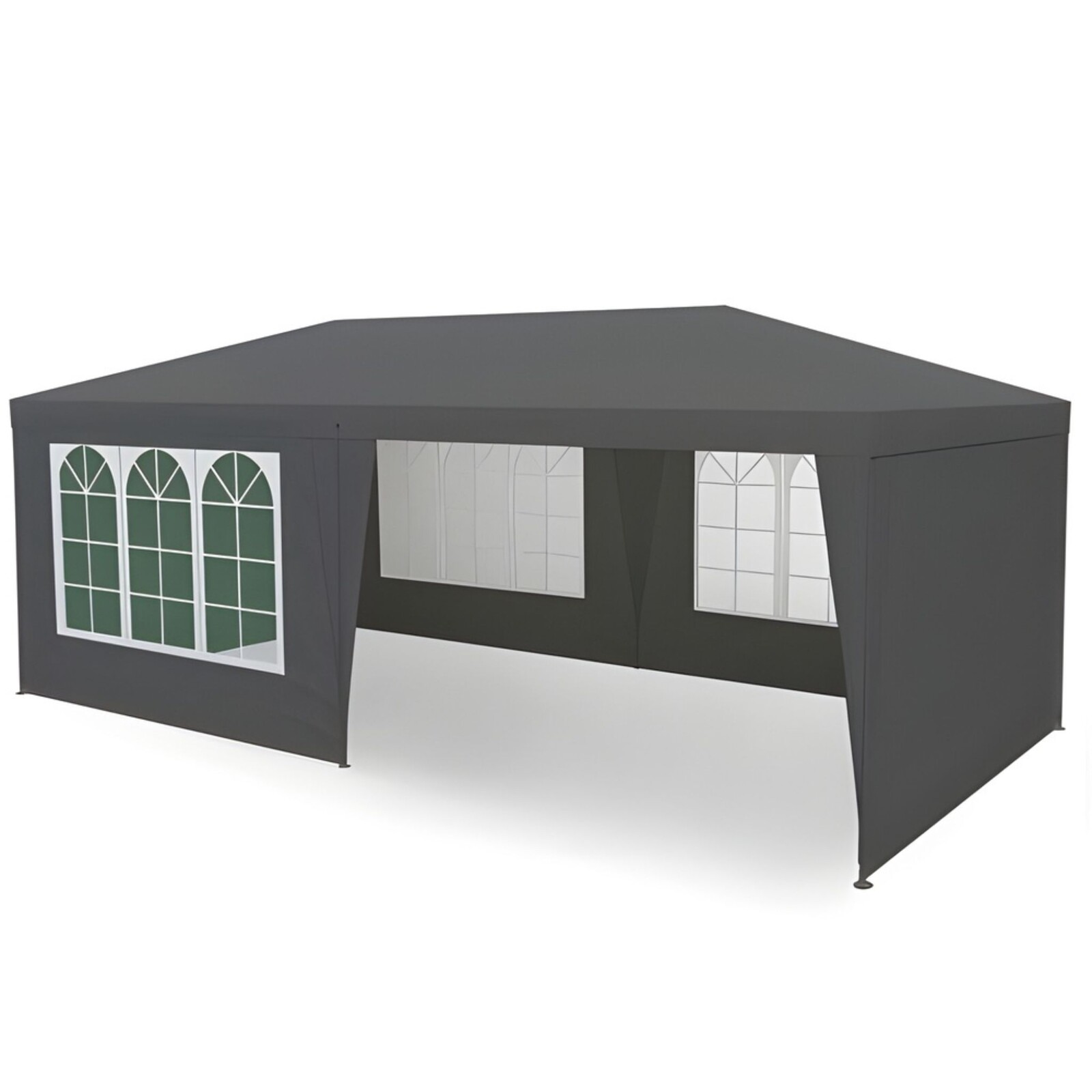 Zahradní altán Sicily 300x600 cm šedý