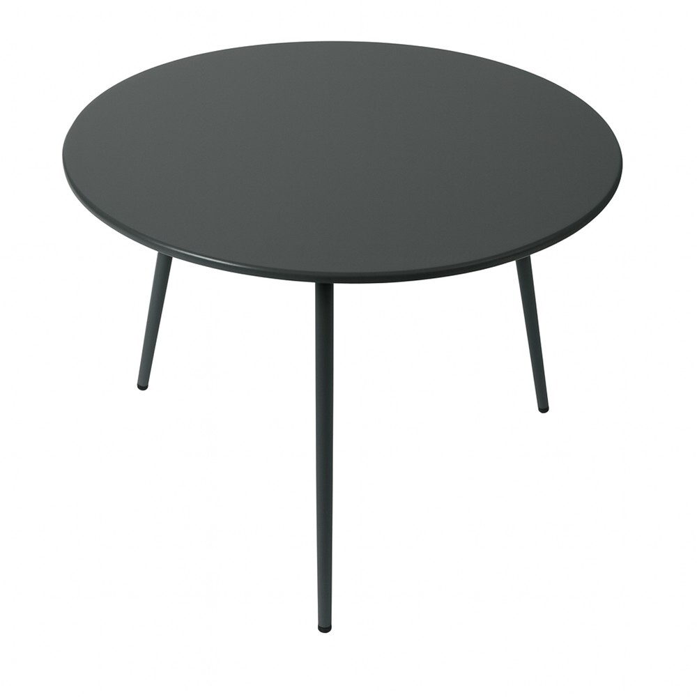 Zahradní konferenční stolek Vibe 60 cm šedý