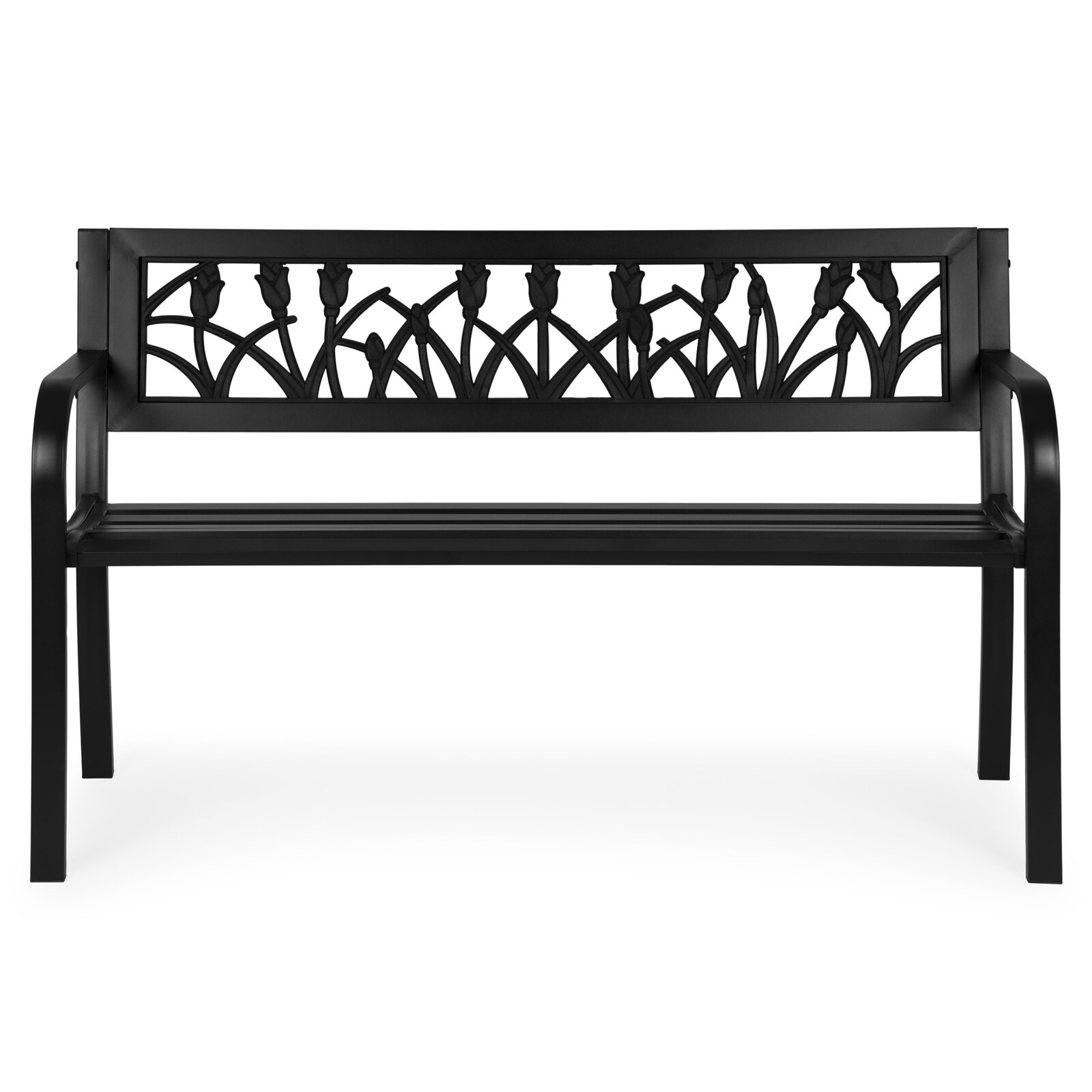 Zahradní lavička Dorado 120 cm černá