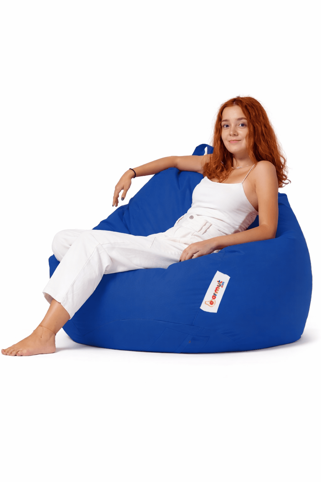 Zahradní sedací vak Premium XXL modrý