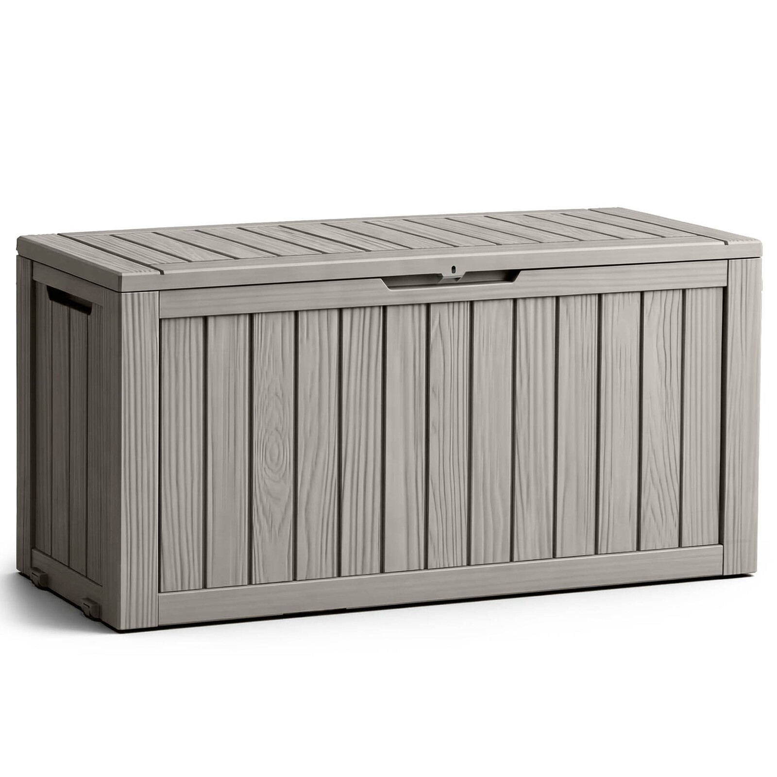 Zahradní úložný box Ezra 272 L šedý