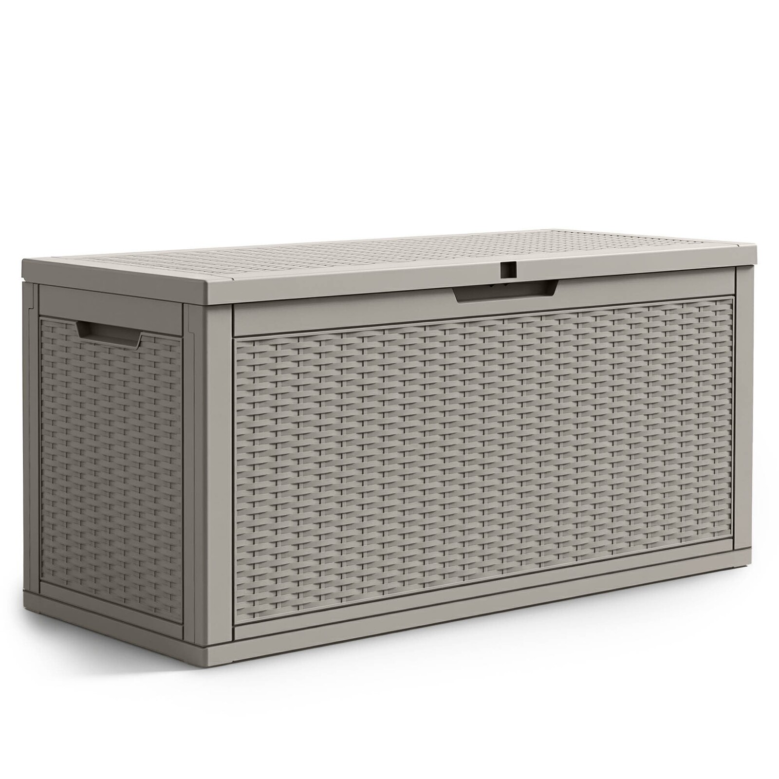 Zahradní úložný box Ezra 340 L šedý