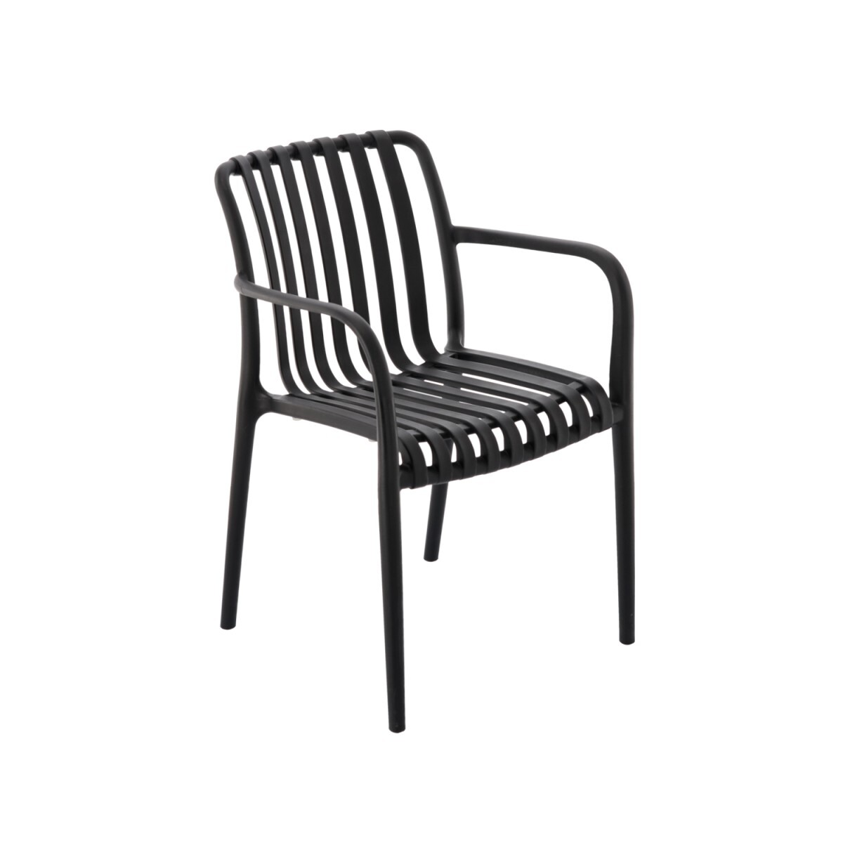 Zahradní židle LOCUM černá