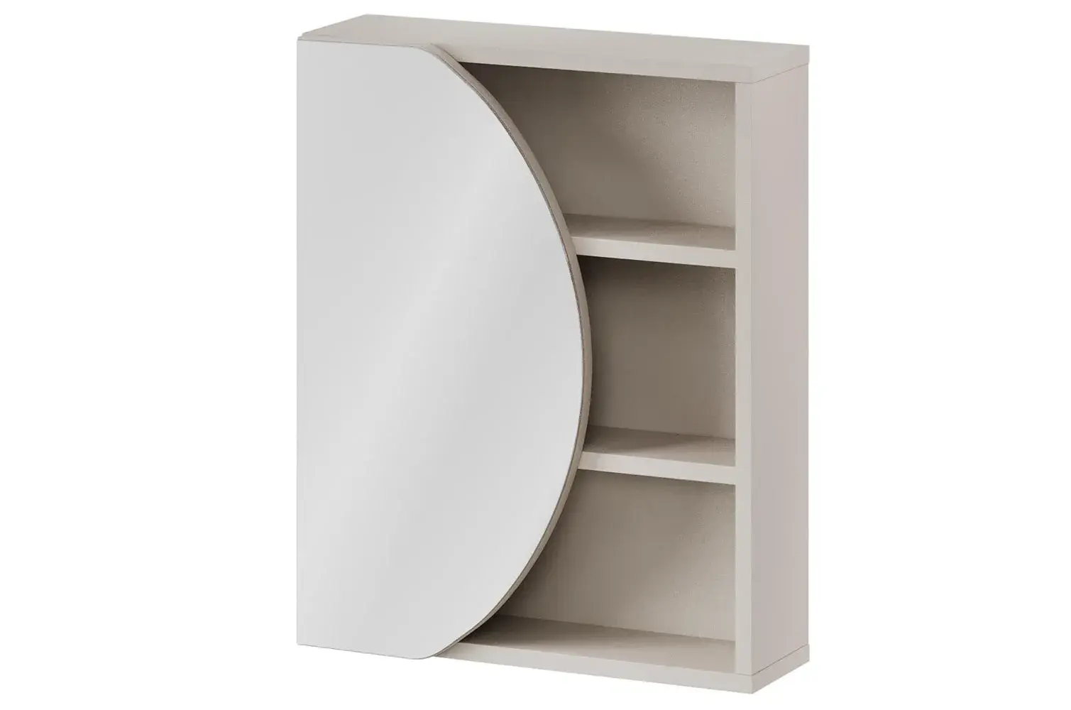 Závěsná skříňka se zrcadlem Nancy 54  kašmírová