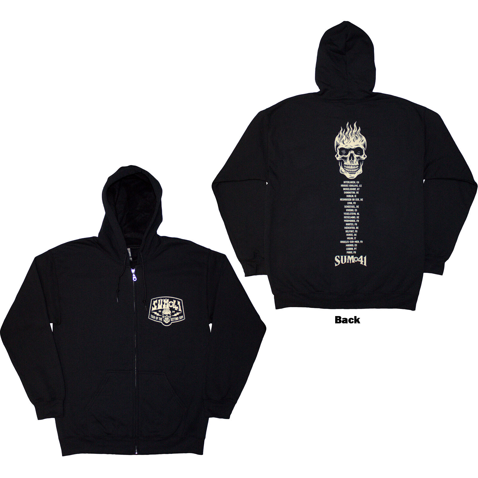 Tour '24 Pocket Logo & Skull Back