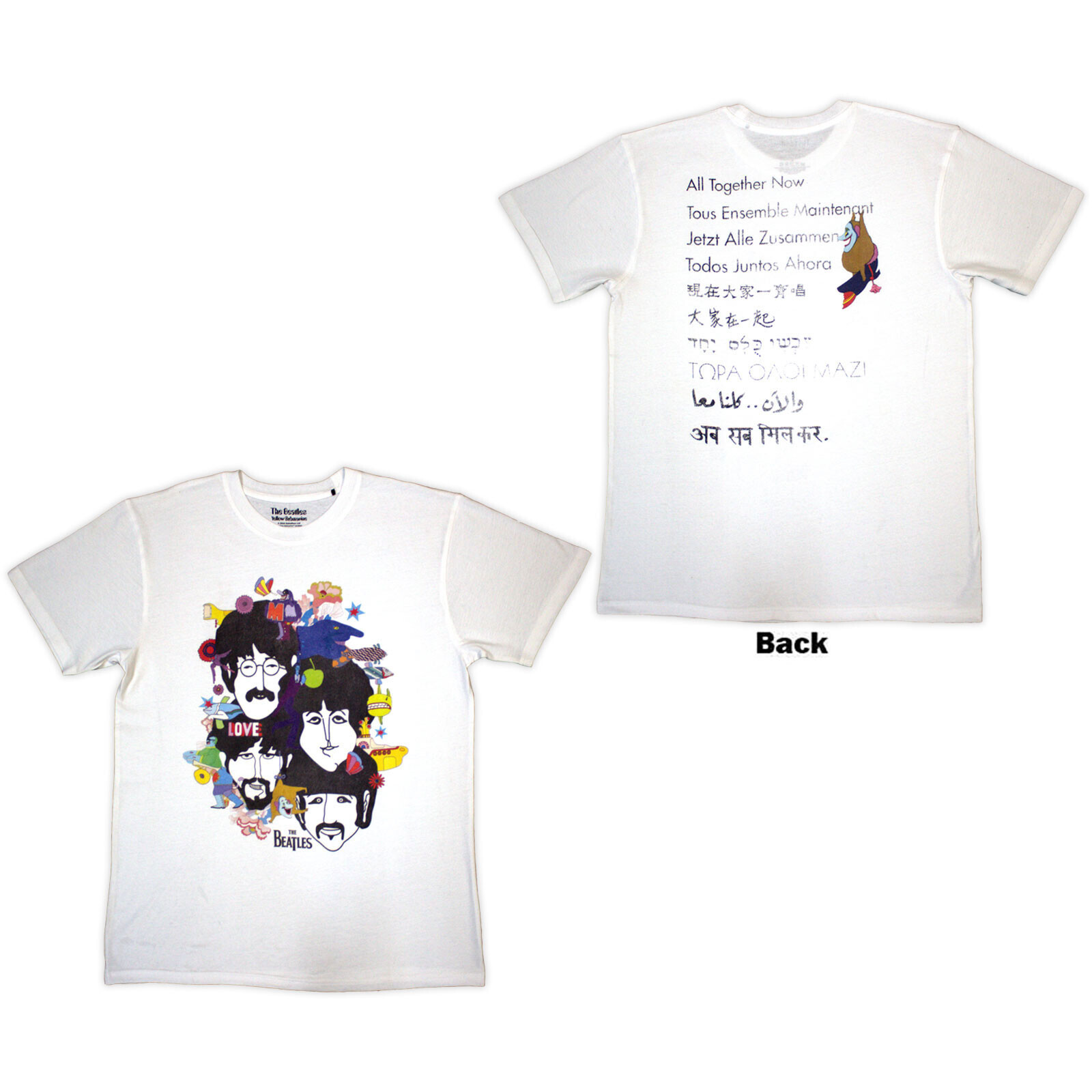 Yellow Submarine Heads Collage / ATN