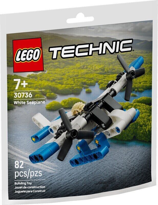 LEGO® Technic 30736 Biely hydroplán
