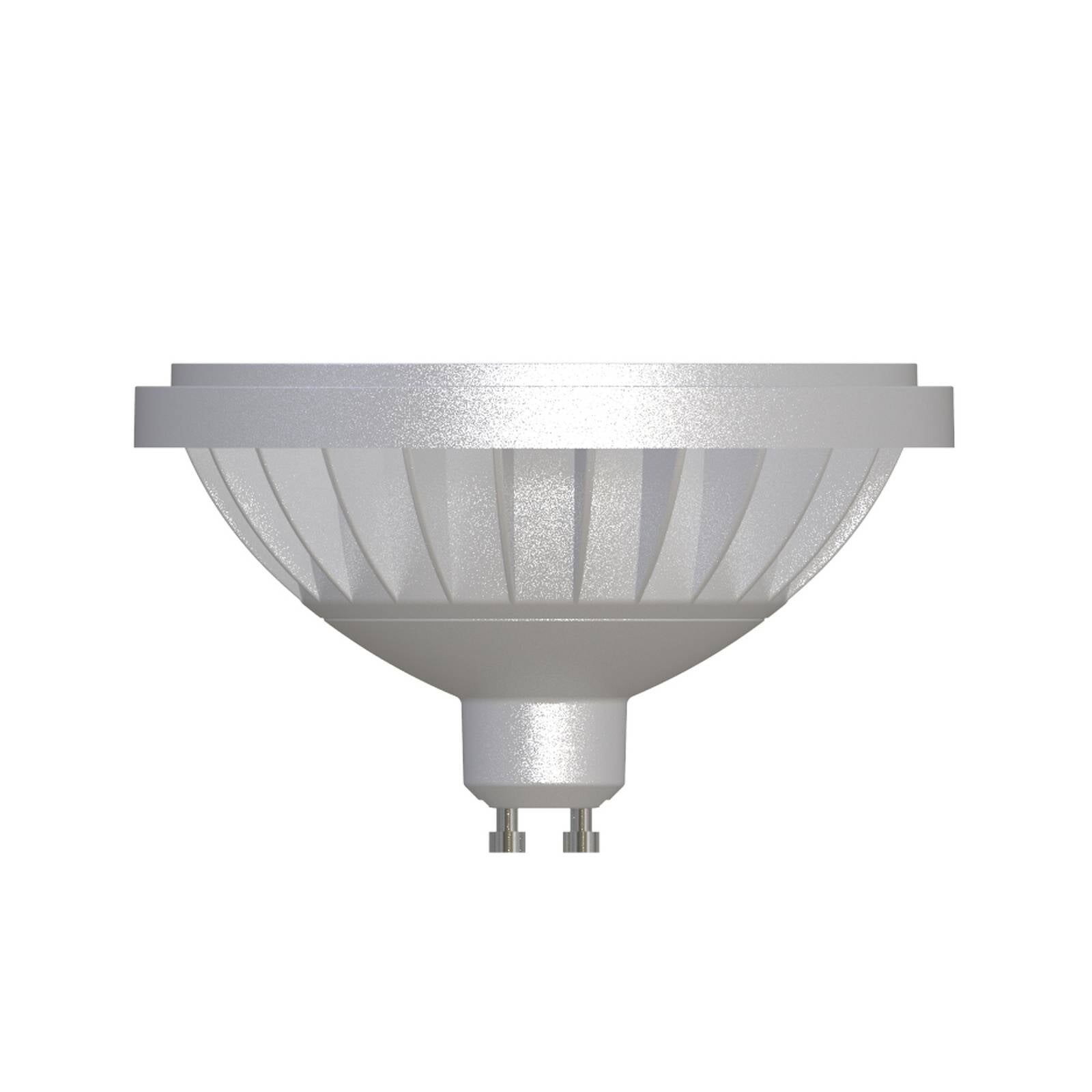 Arcchio LED reflektor GU10 ES111, 12 W, strieborný 3 000 K, stmievateľné