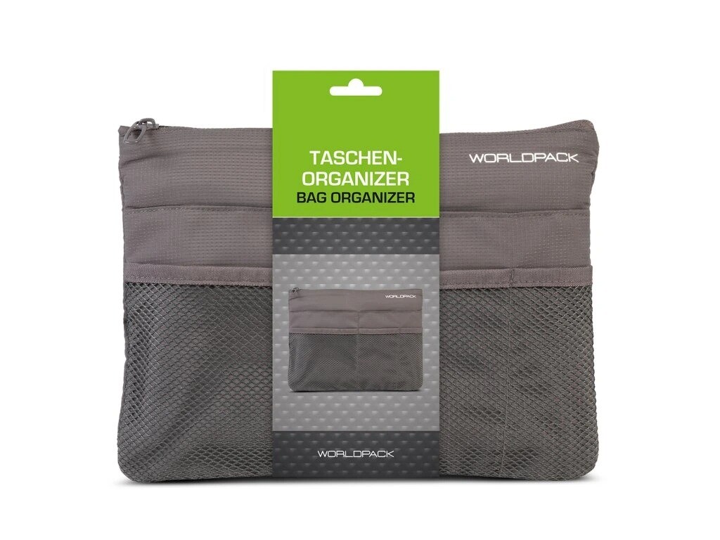 Organizér do kabelky/batohu Worldpack - sivý