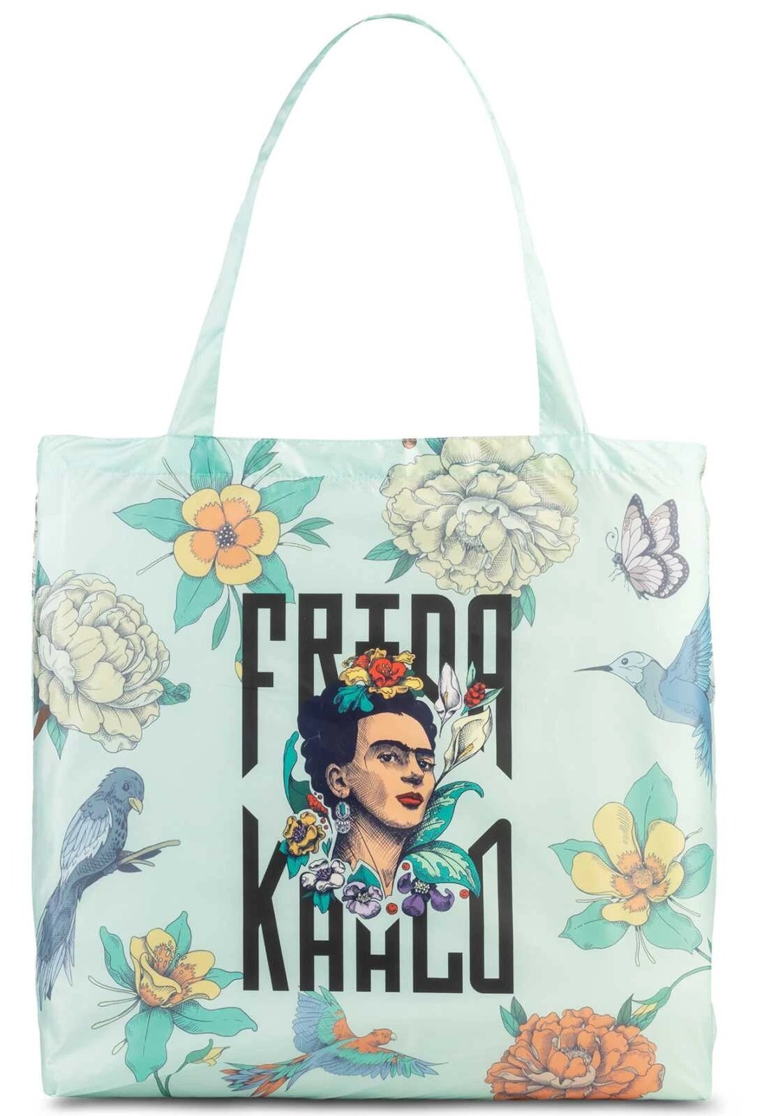 Nákupná taška Frida Kahlo 18L - mint
