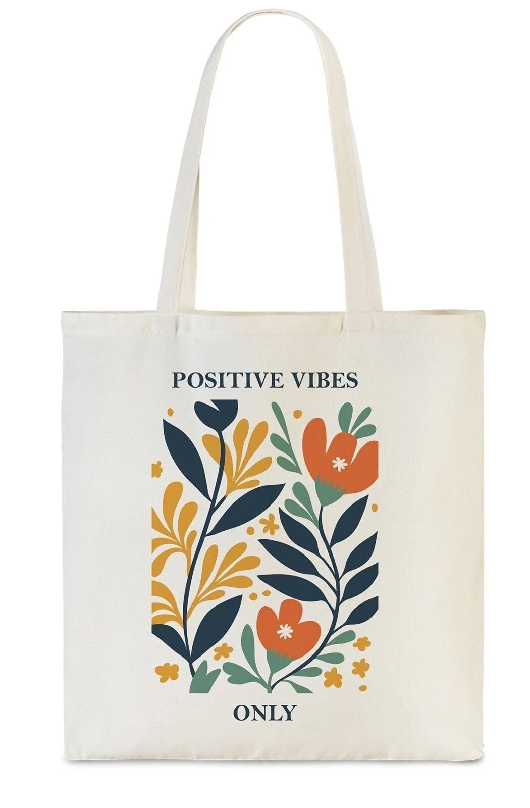 Textilná taška Punta Trendy Positive Vibes - 13 L