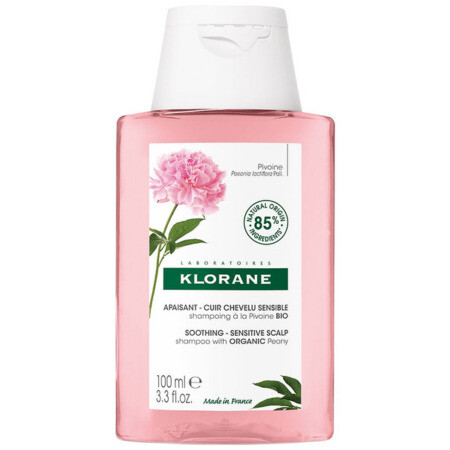 KLORANE Upokojujúci šampón s BIO pivóniou 100 ml