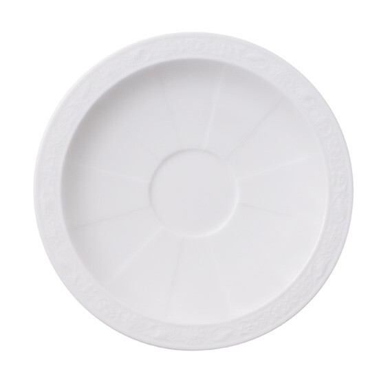 Villeroy & Boch White Pearl podšálka na espresso, 13 cm 10-4389-1430