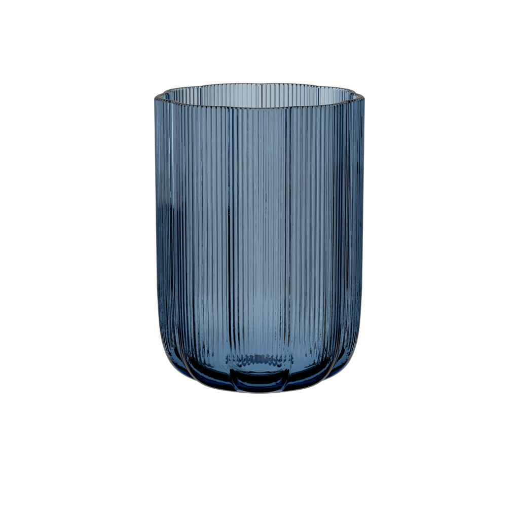 Villeroy & Boch Sklenená váza Fleur, 22,5 cm, modrá 11-7338-0949