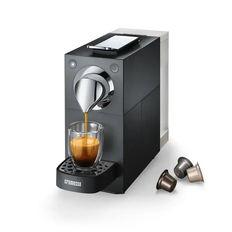 Cremesso Kávovar na kapsule UNA, čierna 11007826