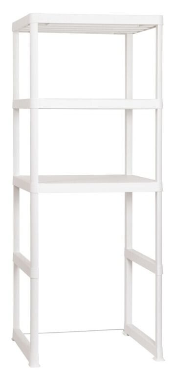 WASH & STORE regál k práčke, 3 police