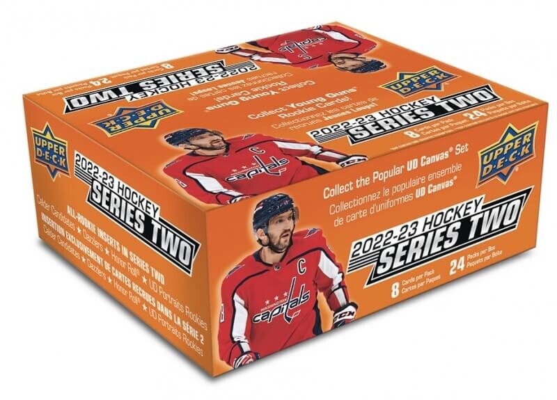 Upper Deck 2022-23 NHL Upper Deck Series Two Retail box - hokejové karty
