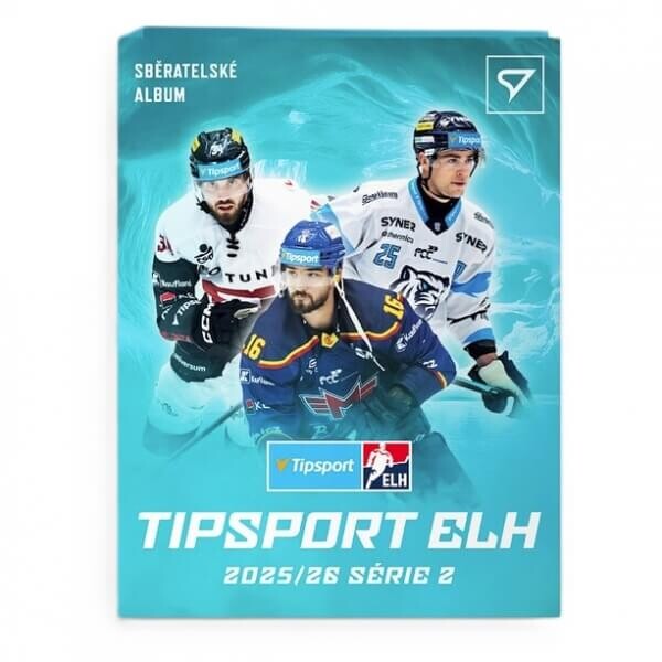 Sportzoo Hokejové karty Tipsport ELH 25/26 Doskový album 2. série