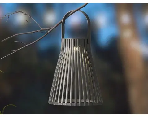 Solárna lampáš 14,5x18,5 cm,čierna%