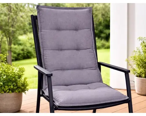 Záhradný polster Luxor 50x118 cm, antracitový%