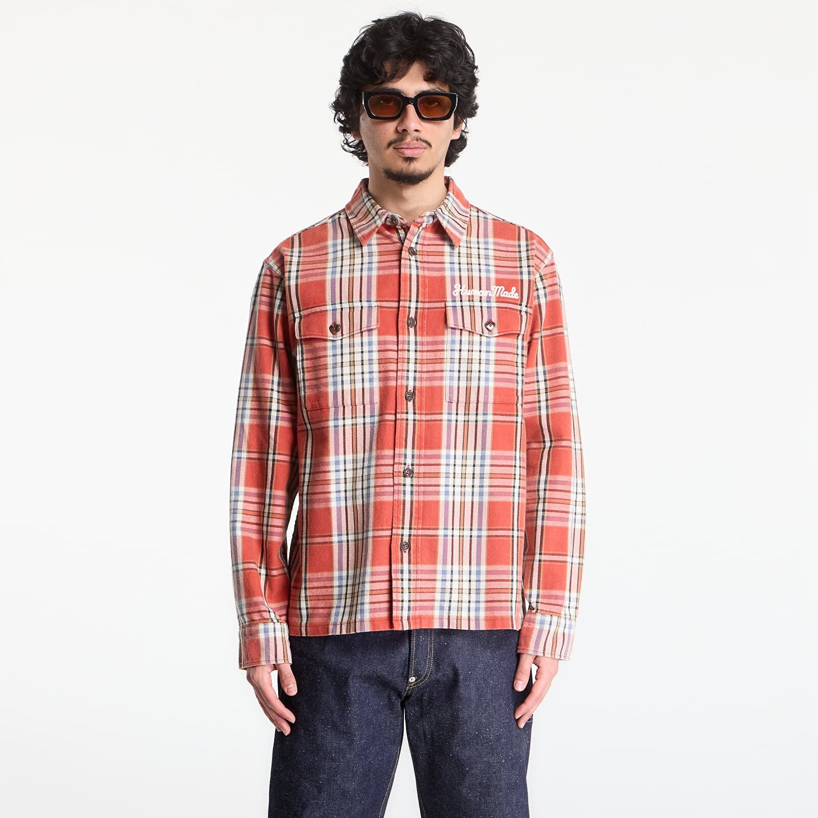 Košeľa HUMAN MADE Check Shirt UNISEX Red L