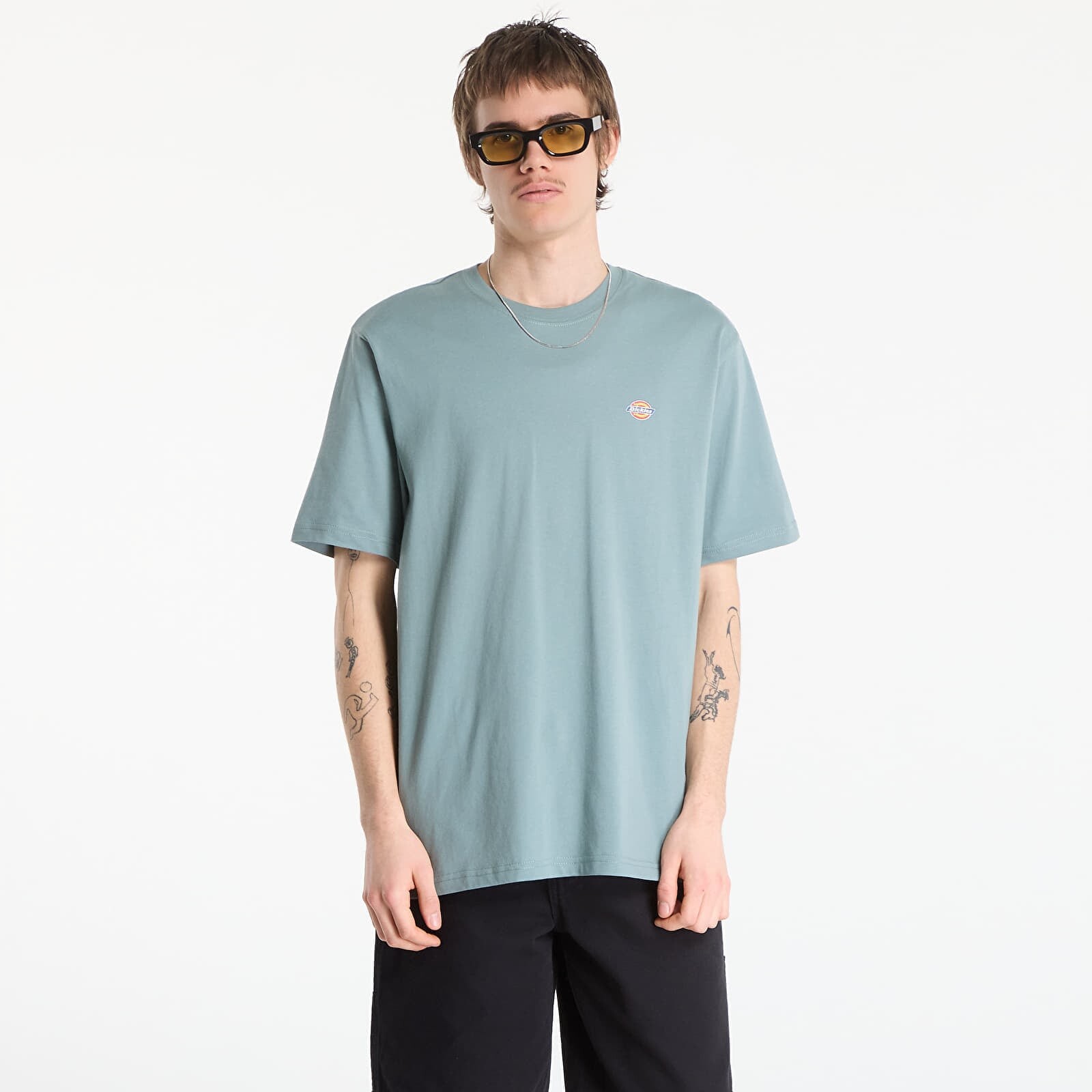 Tričko Dickies Mapleton Ss Tee Stormy Sea L