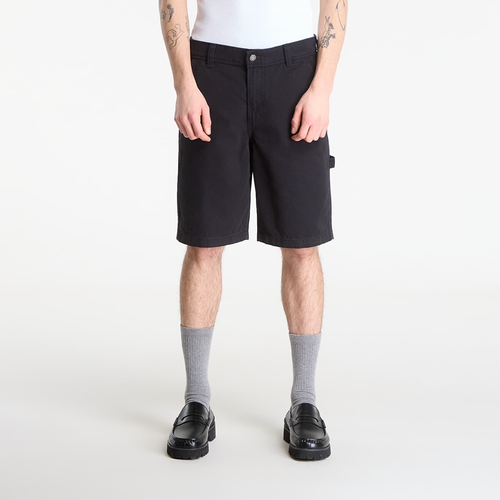 Šortky Dickies Canvas Carpenter Short Black W32