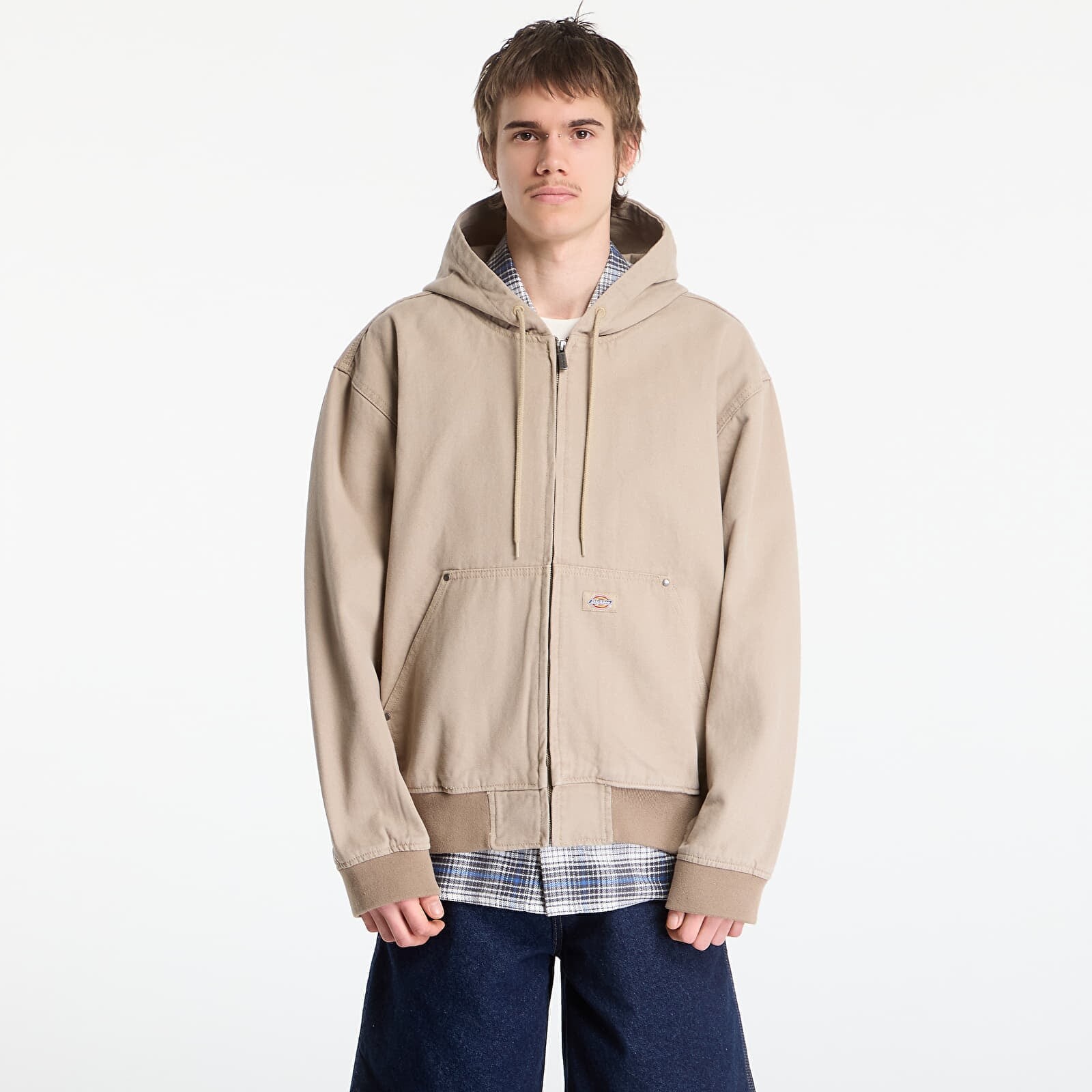Bomber Dickies Unlined Canvas Hooded Bomber Desert Sand XL
