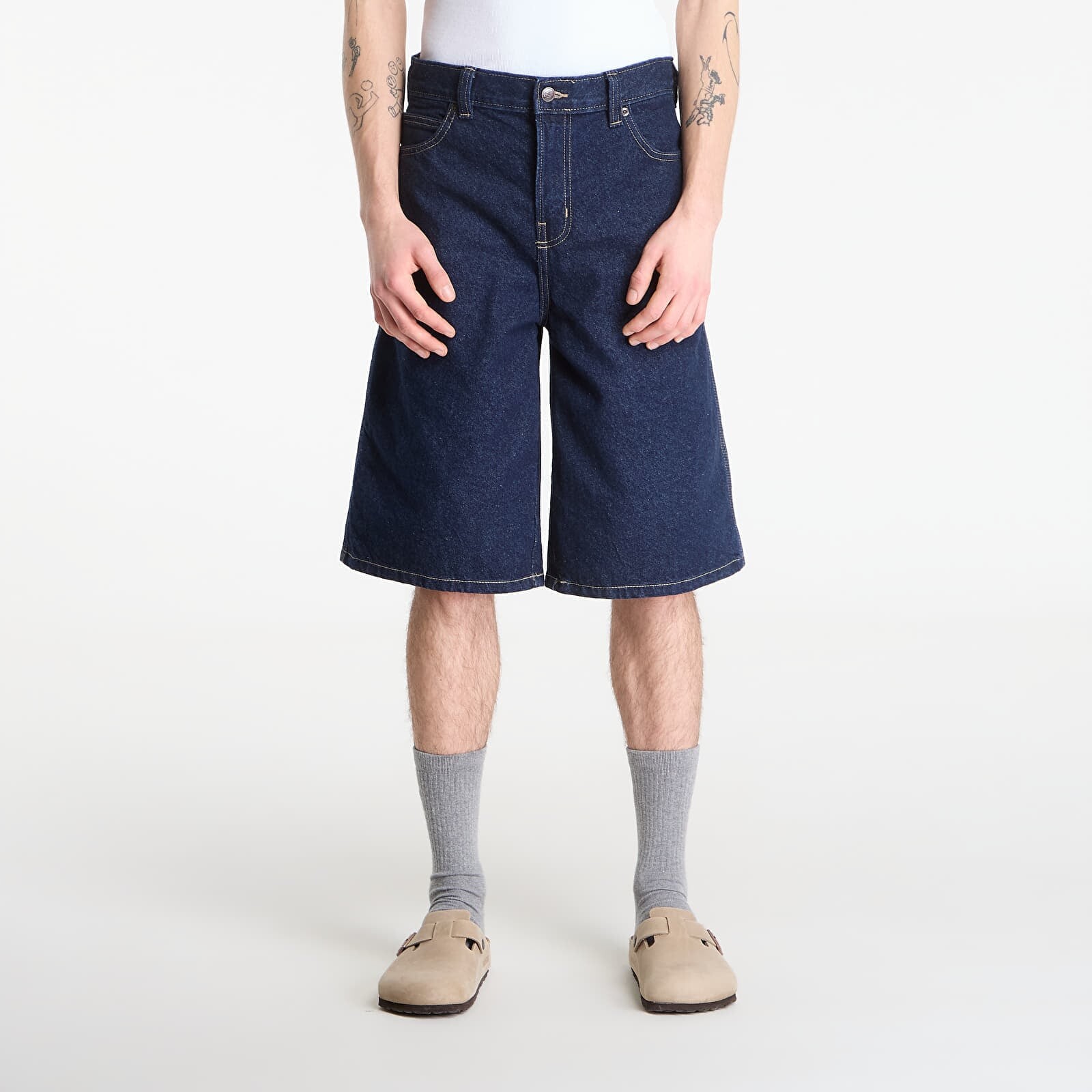 Šortky Dickies 958 13-Inch Loose Short Jeans Rinsed W33