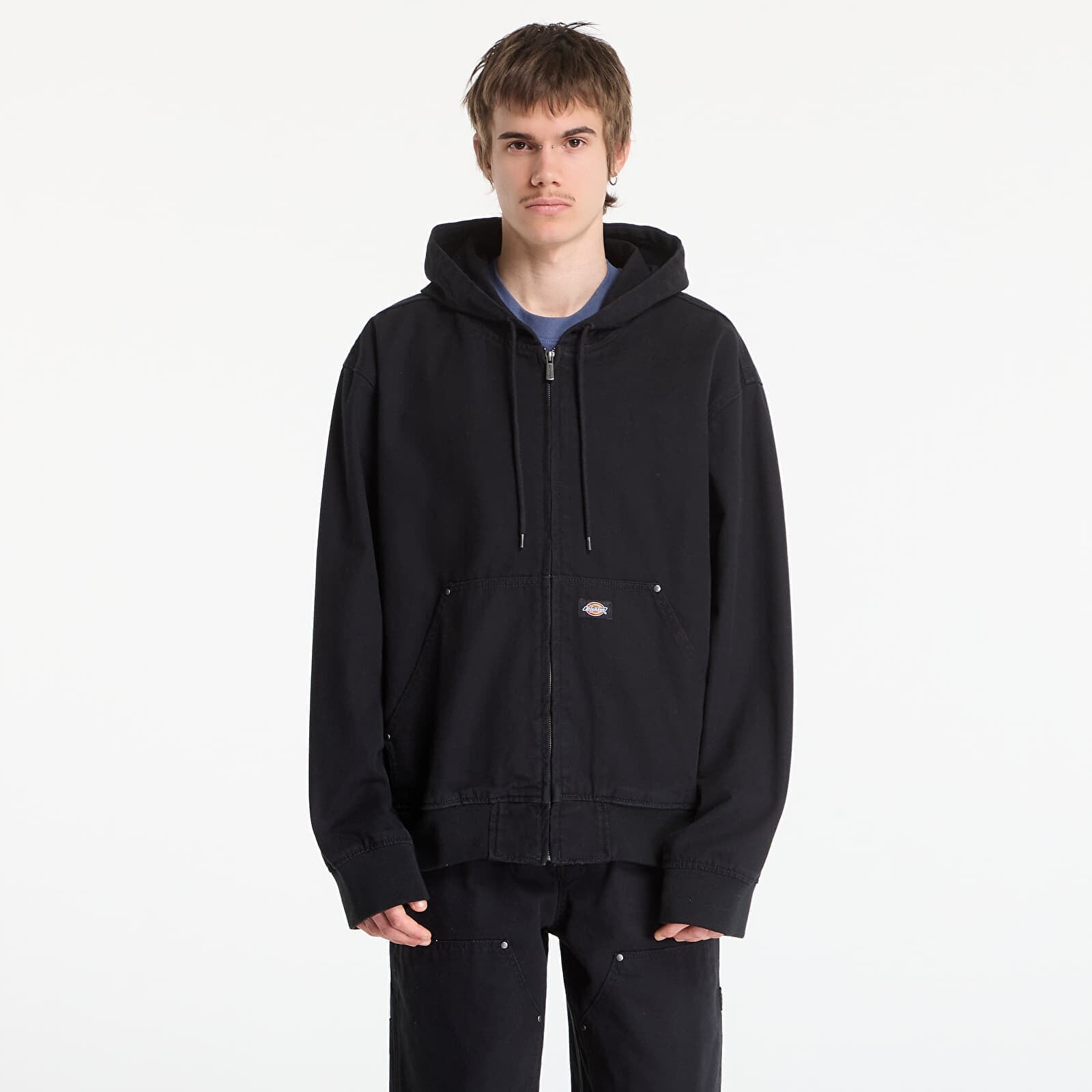 Bomber Dickies Unlined Canvas Hooded Bomber Black M
