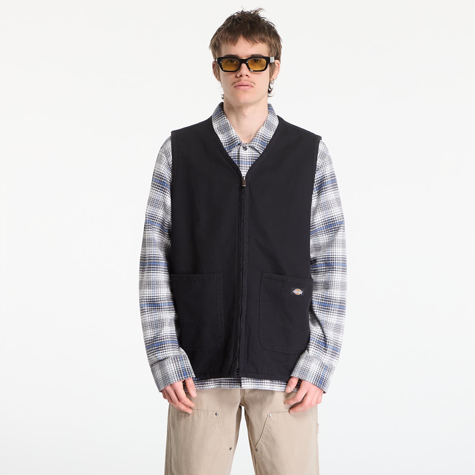 Vesta Dickies Canvas Summer Vest Black XXL