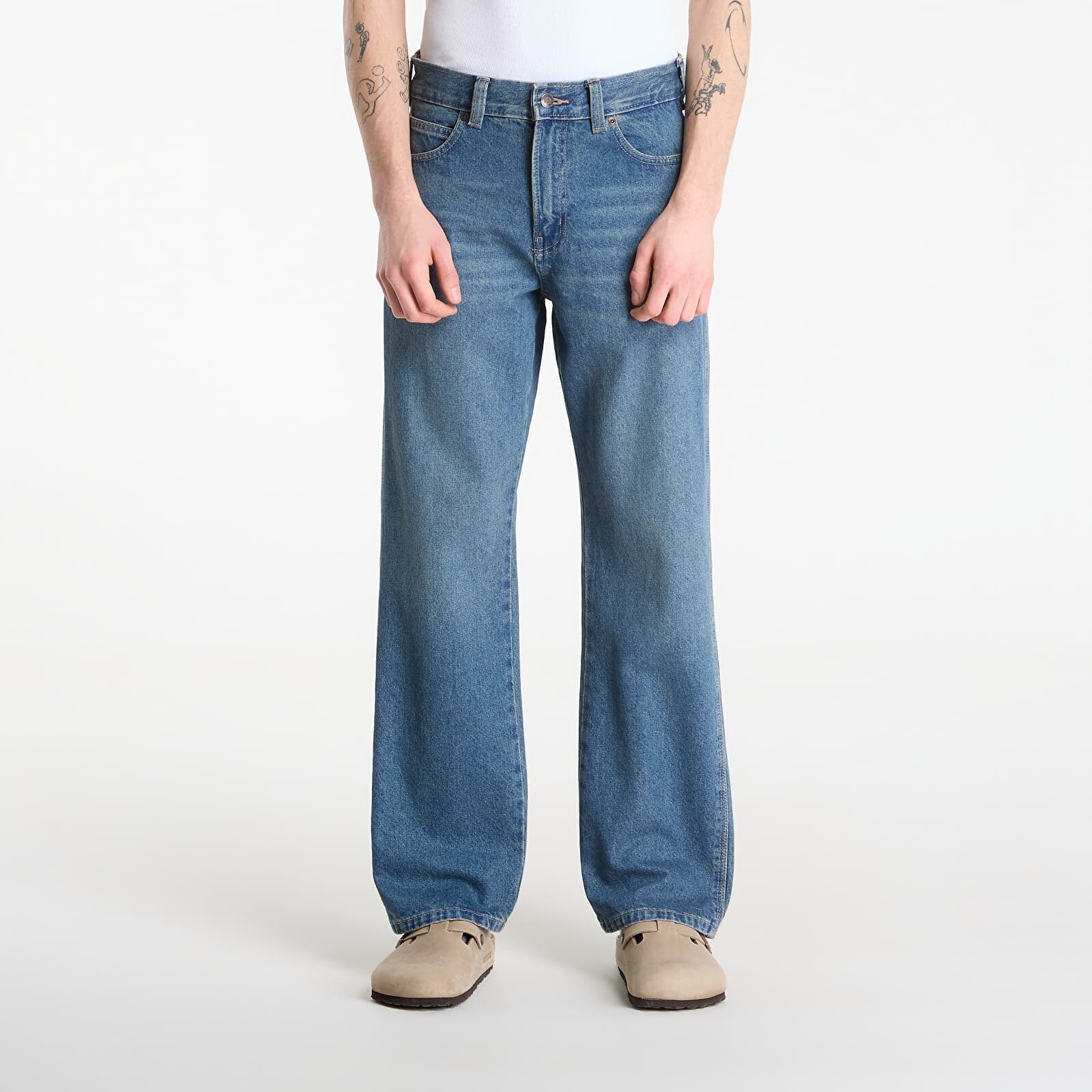 Džínsy Dickies 954 Relaxed Straight Work Jeans Blue W34/L34