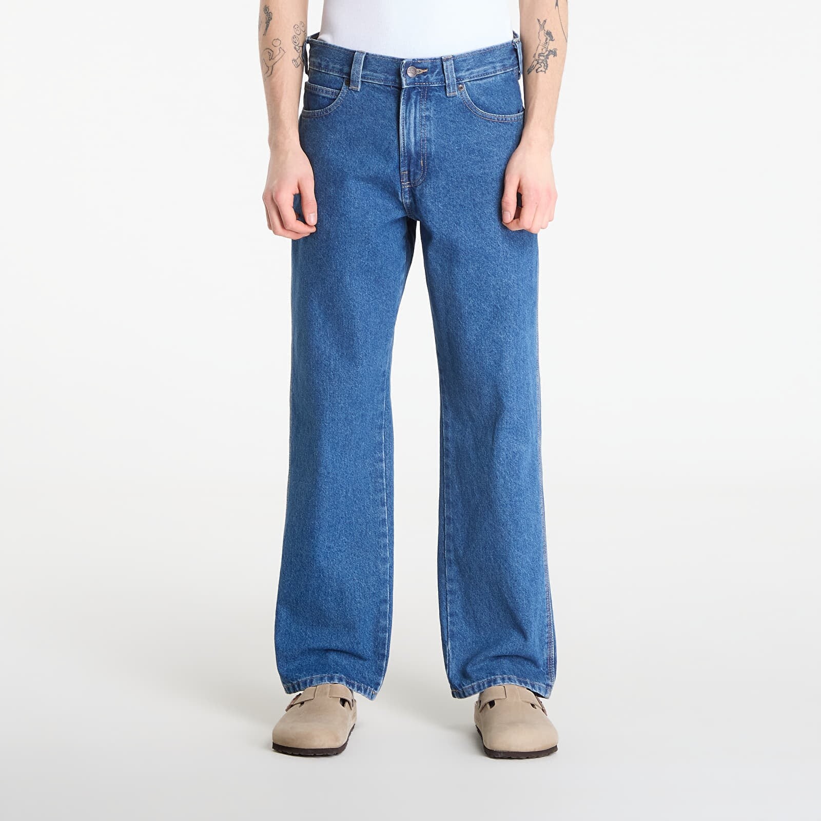 Džínsy Dickies 954 Relaxed Straight Work Jeans Denim Blue W33/L32