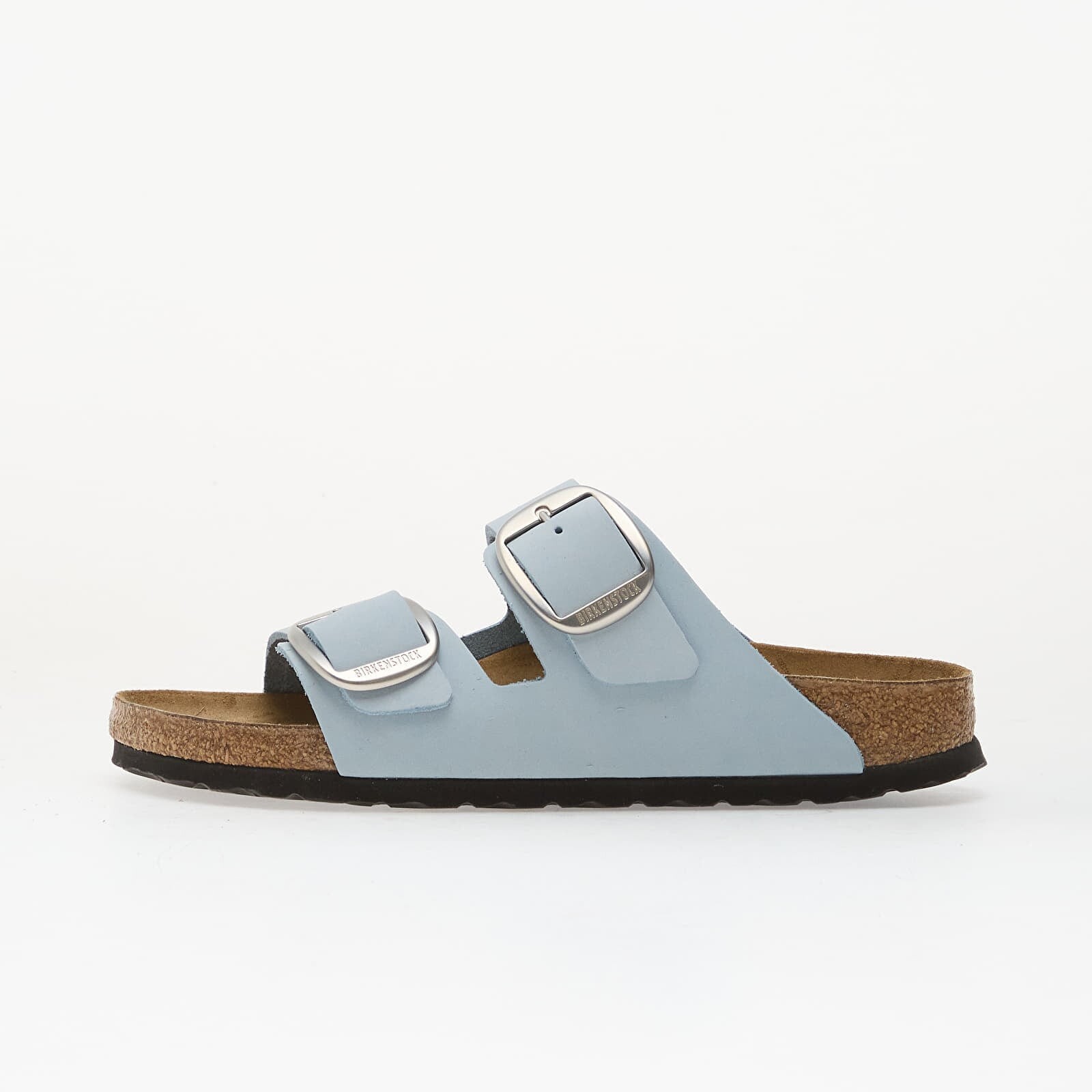 Tenisky Birkenstock Arizona Big Buckle Nubuck Leather Women Baby Blue EUR 37