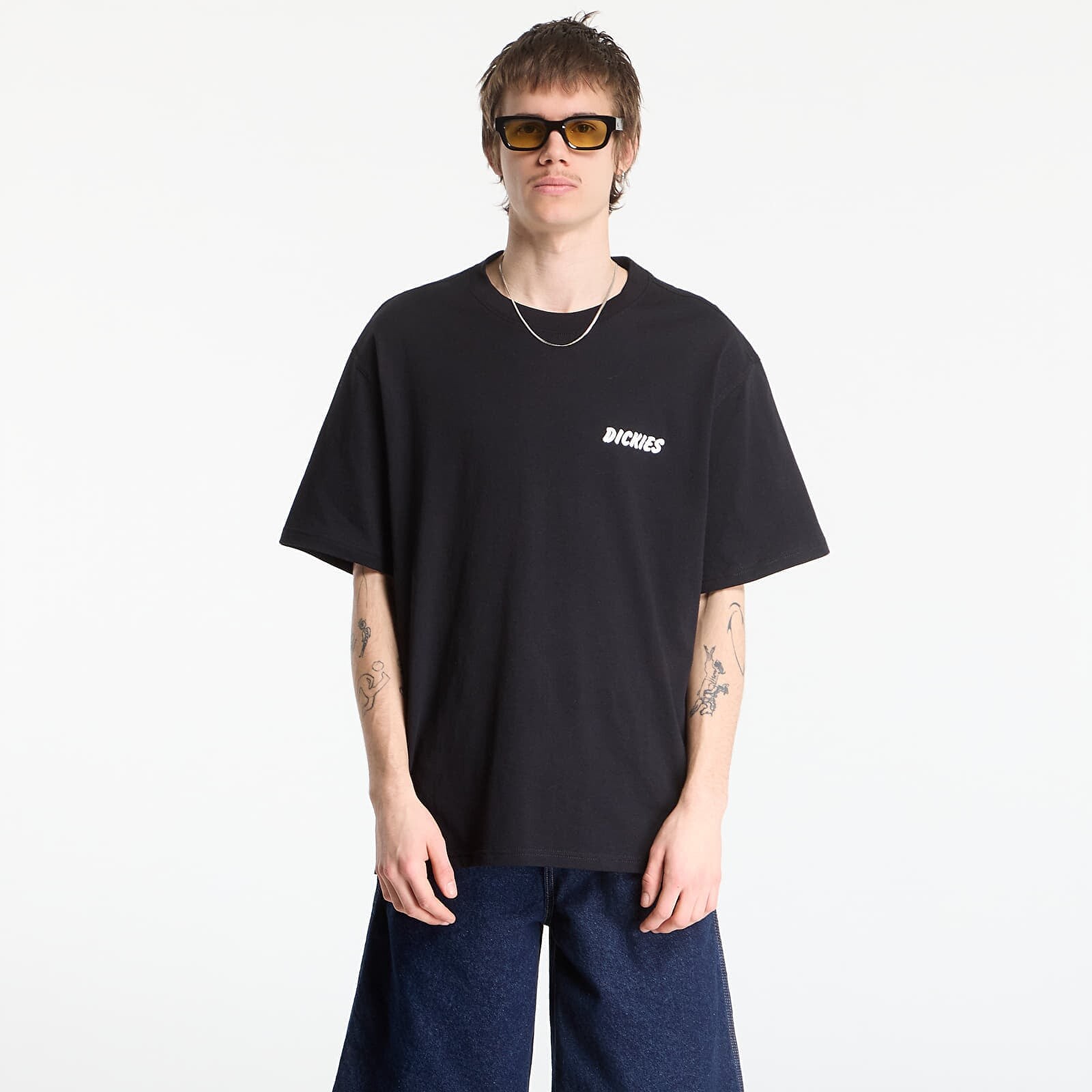 Tričko Dickies Dry Ridge Ss Tee Black L
