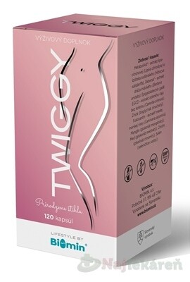 Biomin TWIGGY na podporu chudnutia 120 kapsúl