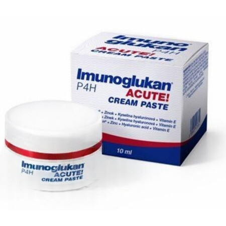 IMUNOGLUKAN P4H acute! krémpasta 10 ml