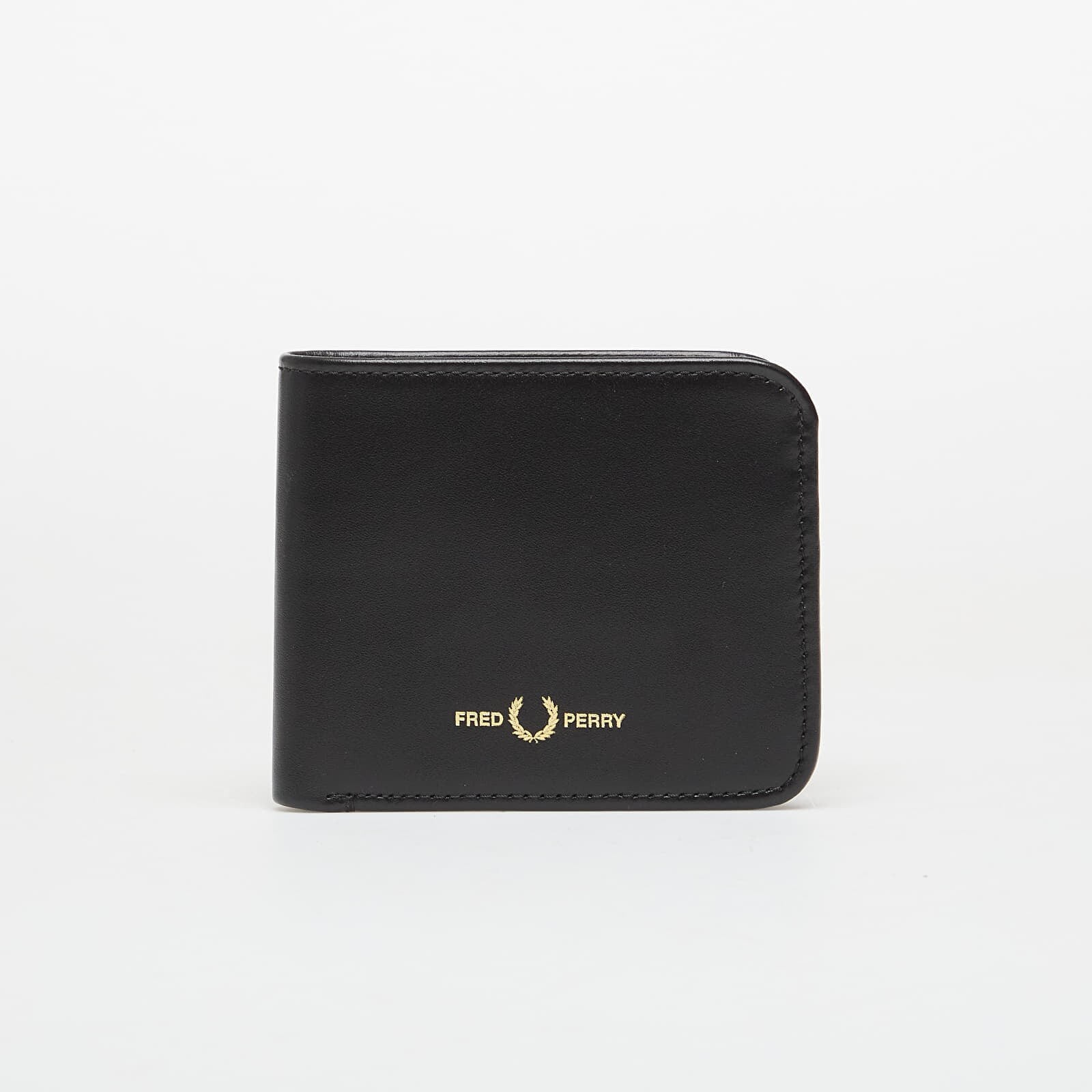 Peňaženka FRED PERRY Smooth Leather Billfold Wallet Black Universal