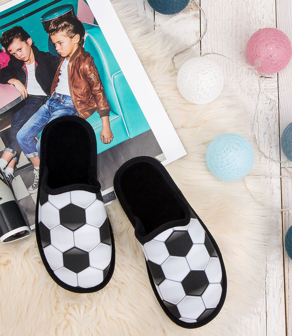 Detské papuče Natural Style NS-159 Čierne