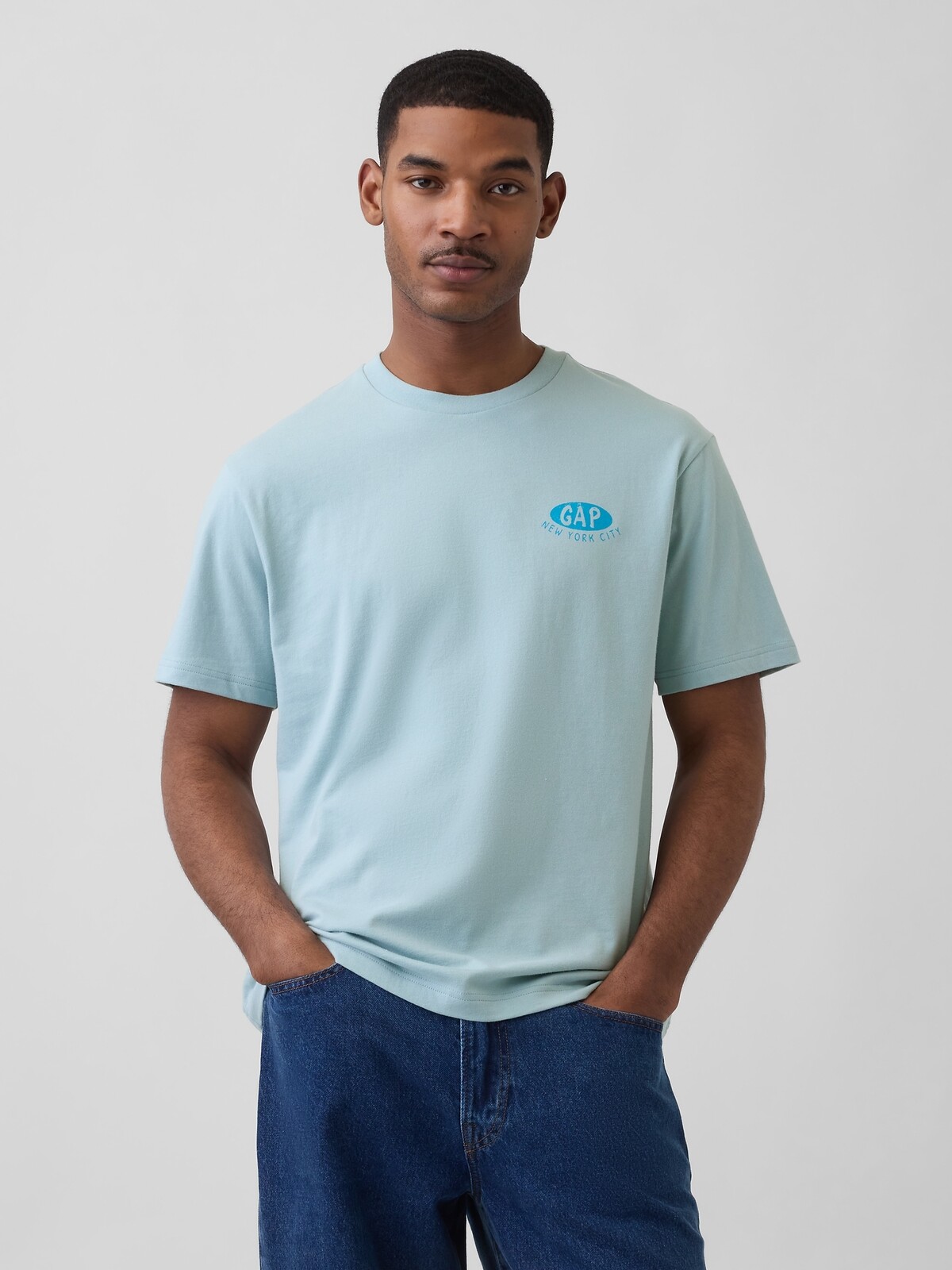 GAP pánske tričko s logom Everyday Soft