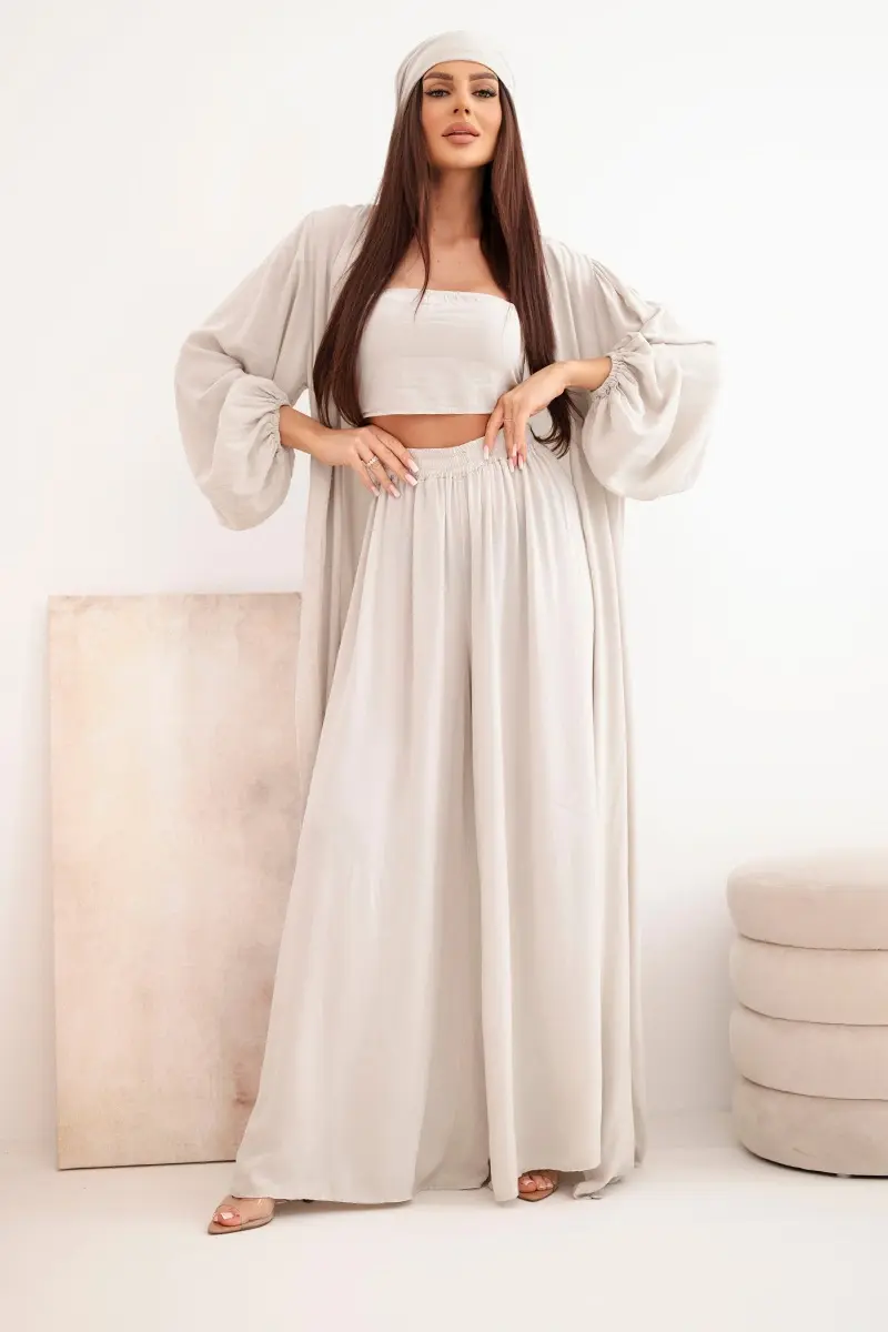 Kesi štvordielna viskózová súprava v boho štýle