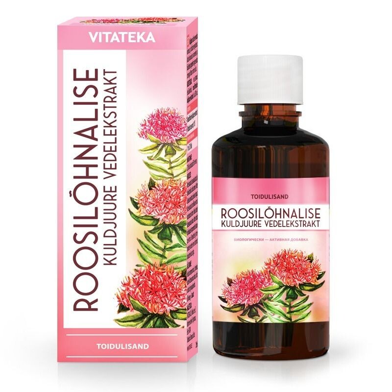Rhodiola – tekutý extrakt – 25 ml – Vitateka