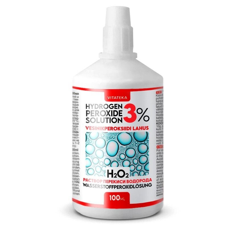 Roztok peroxidu vodíka 3 % – 100 ml – Vitateka