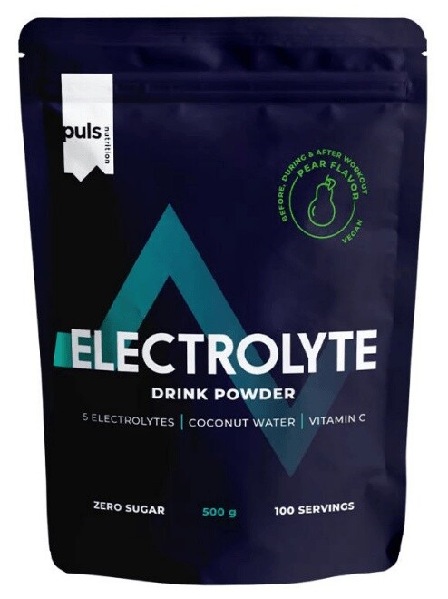 Puls nutrition electrolyte drink 500 g - hruška