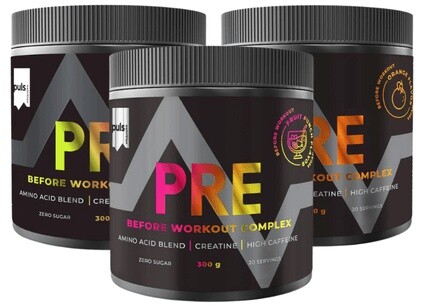 Puls nutrition pre-workout complex 300 g